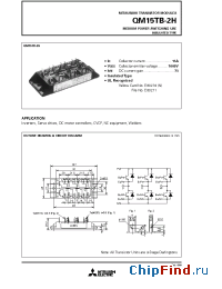 Datasheet QM15 manufacturer Mitsubishi